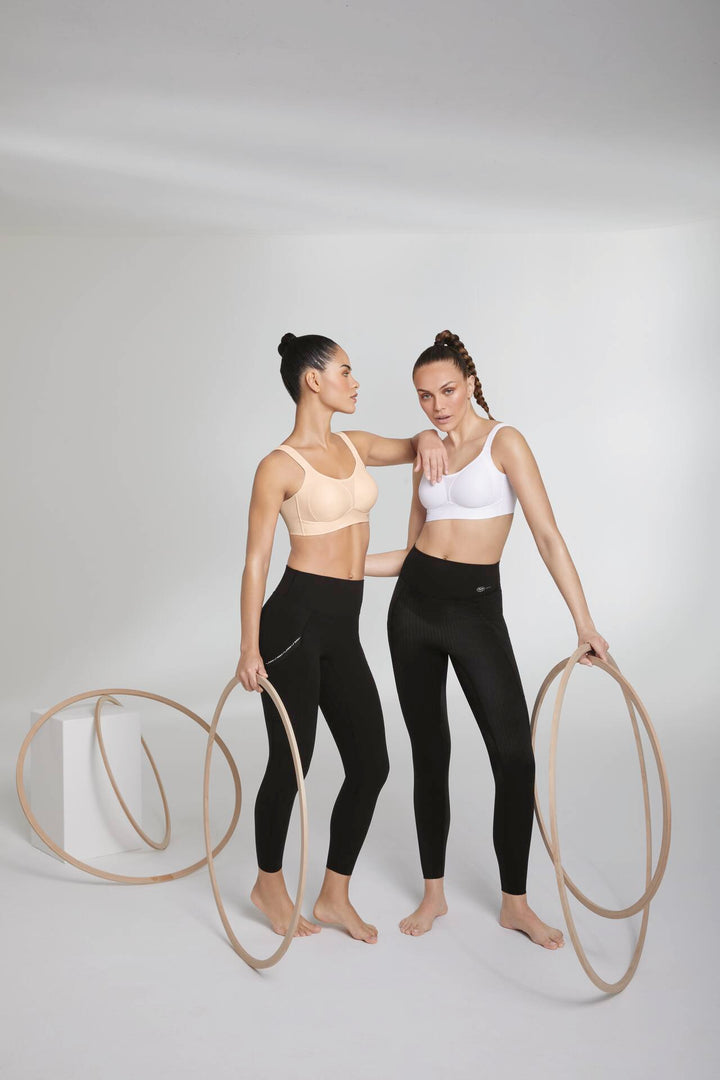 WUNDERHOSE Active  36-56 - High Waist mit Taschen